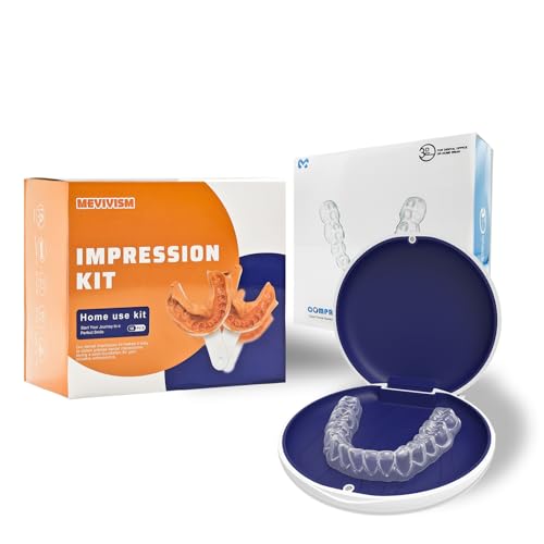 Custom Night Guard for Bruxism & Grinding, Teeth Clenching Mouthguard, Comfortable & BPA-Free - Protects Teeth & Reduces Jaw Tension - Includes Case & Easy-to-Use Mold Kit