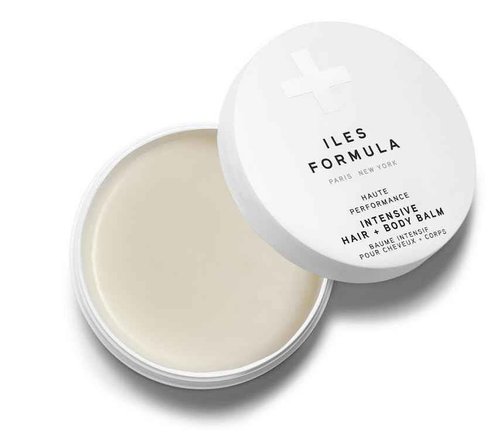 ILES FORMULA Intensive Hair + Body Balm: A versatile, rich balm & a leave-in treatment, Improves Skin Elasticity and Cell Renewal, pH Balanced Balm - (50ml) Bergamot Scent