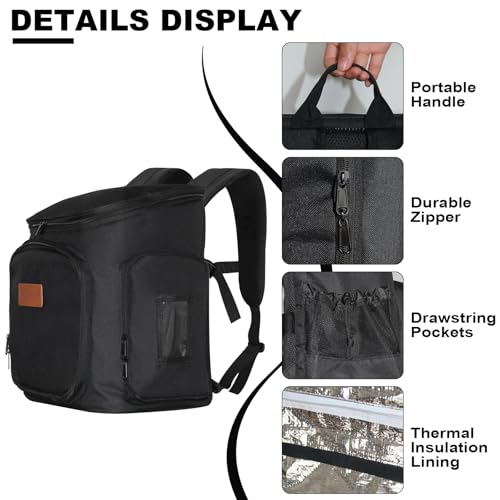 Hairstylist Travel Bag Hair Stylist Bag for Traveling, Cosmetology Hairdresser Bag Barber Case Backpack