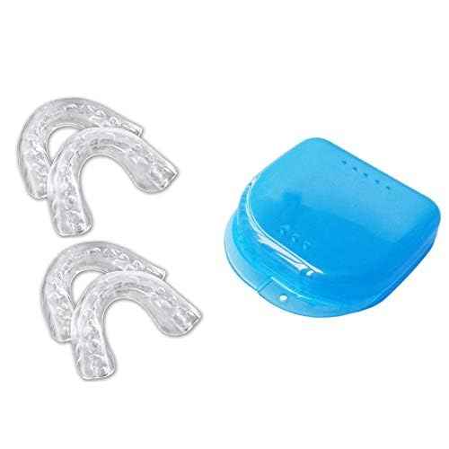 Teeth Whitening Trays - BPA Free - Thin Moldable Mouth Trays Form Perfectly to Each Tooth (4 Trays)