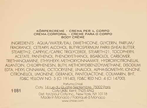 Chloe New Body Cream for Women, 5 Ounce