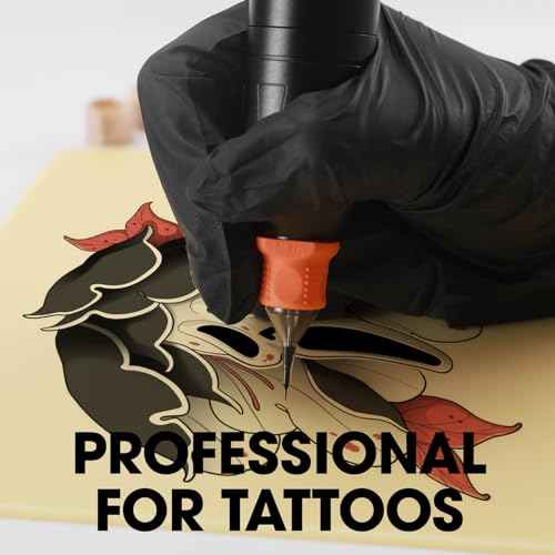 INKin 3MM Tattoo Practice Skin 30x20CM, 5Pcs Tattoo Skin Double Sides for Practicing, Tattoo Fake Skin Silicone for Beginners And Professional Tattoo Artists