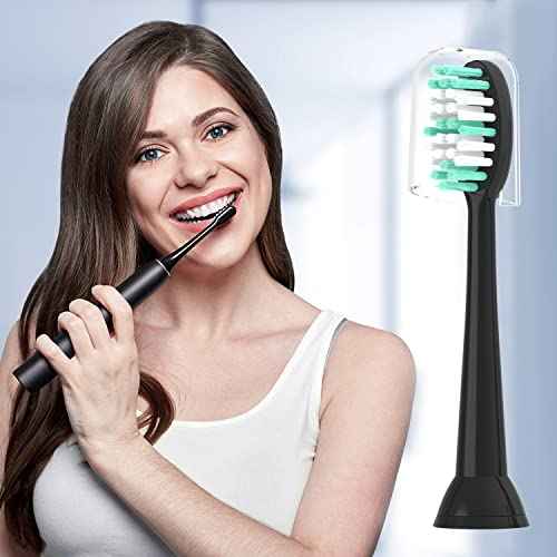 Replacement Toothbrush Heads 10 Pack for AquaSonic Black Series and Vibe Series Electric Toothbrush