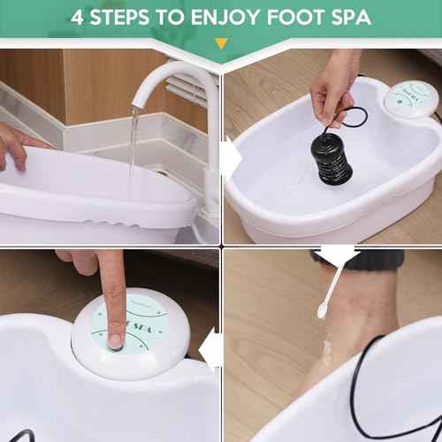 Ionic Foot Bath Detox Machine, Ion Cleanse for Home Use, Salon, Beauty SPA Club (2 Arrays, 100 Liners) Green