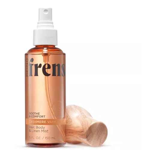 Being Frenshe Hair, Body & Linen Mist, Cashmere Vanilla, 5 fl oz ? Multi-Purpose Fragrance Spray with Essential Oils, Vegan & Cruelty-Free
