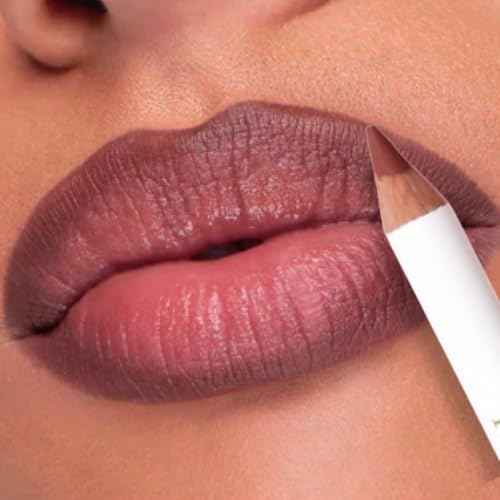 Honeybee Gardens Irresistible Lip Liner In Perfection, Mocha Rose Color, Long-Lasting, Gluten-Free, Vegan, 0.04 oz