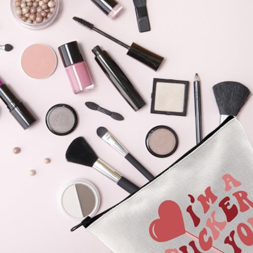 TSOTMO Rock Band Make Up Bag Singer Album Gift I¡¯m A Sucker For You Bag Gift For Band Fans (SUCKER)