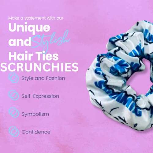 Swim Hair Accessories, Swim Scrunchie, Swimmer Gift, Premium Velvet, Gift for Swimmers, Swim Team Gifts, Scrunchy Elastic Hair Bands for Girls, Women Hair Accessories