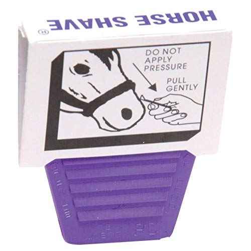 Horse Shave - Disposable Grooming Razor. Easier, Safer, Better (50-Pack)