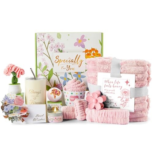 Get Well Gifts for Women, Care Package Happy Birthday Gifts for Women with