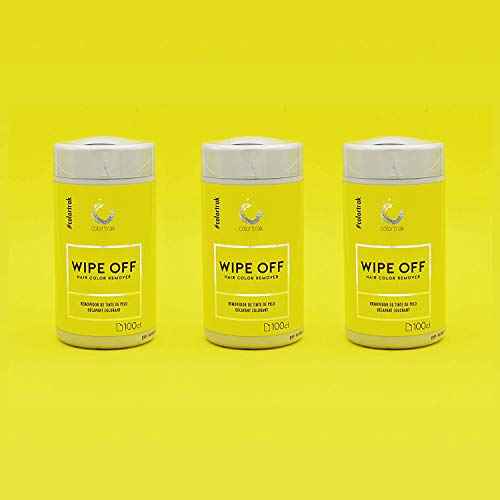 Colortrak Gentle Hair Color Remover Wipes, Moist, Non-irritating Towelettes, Formulated with Aloe, Easily Remove Hair Color Stains from Skin, Convenient Canister, 100 Wipes
