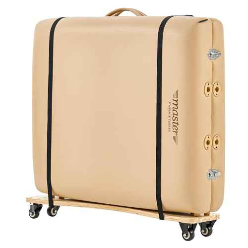 Master Massage EasyGo Universal Massage Table Cart, Black