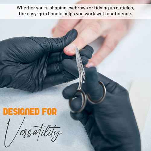 The Cut Factory¢ç Precision Facial Hair Scissor ? Premium Stainless Steel Grooming Tool for Eyebrows, Mustache & Beard ? One Tool, All Power ? No Fillers, Just Luxury