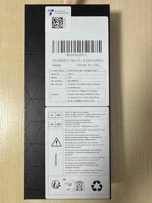 AOLANDUO Master Series Hair Cutting Scissors - VG10 Steel, Razor Edge, Ergonomic - 1 Pc, 6 in