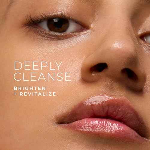 RoC Multi Correxion Revive + Glow Gel Vitamin C Cleanser, Face Wash, Facial Cleanser with Glycolic Acid, Paraben-Free, Sulfate-Free Skin Care - 6 Ounces
