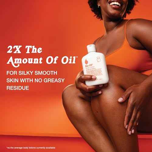 Bio-Oil Moisturizing Body Lotion for Dry Skin, Ultra-Lightweight High-Oil Hydration, with Jojoba, Rosehip, Shea, and Hyaluronic Acid, 8.5 Oz