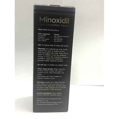 5% Minoxidil Hair Growth Serum for Men and Women, Hair Growth Serum Oil for Hair Loss for Women, Safest Hair Growth Minoxidil Treatment for Boosting Follicles, Hair Regrowth Treatments