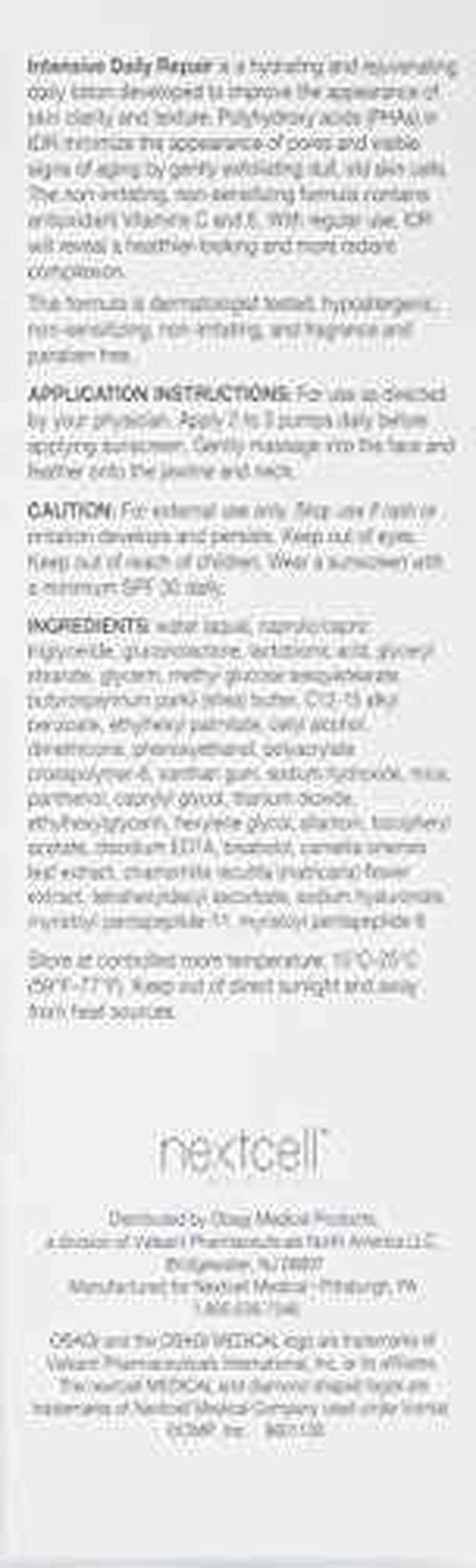 Obagi Medical Intensive Daily Repair Exfoliating and Hydrating Lotion, 2oz