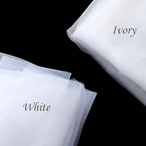 Cathedral Wedding Veils Long Bridal Veils White Bridal Veil 118" Long Veils for Women