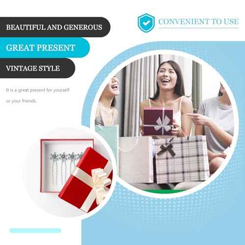 12pcs Snowflake Hair Accessories Christmas Stylish Headwear Bride Hairpin Snowflake Design Hairpin Fashionable Headdress