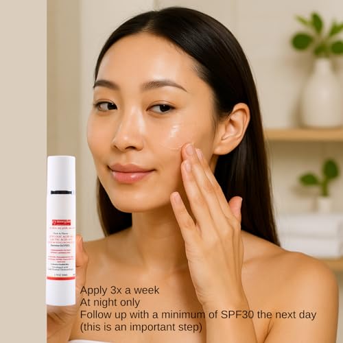 gymsegb? Thick as Thieves Glycolic + Lactic Peel 20%/10% AHA with 3% Hyaluronic ? Professional Resurfacing Exfoliant for Texture, Pores & Dark Spots, Fragrance-Free, Sensitive-Skin Aligned (50ml)