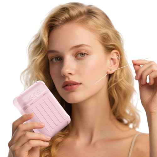 Piercing Cleaning,Earring Hole Cleaner,Ear Piercing Aftercare Cleaner Kit with 240pcs Disposable Ear Piercing Cleaning Floss & 15ml Cleaning Solution for Women Men