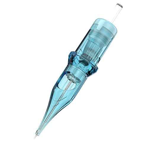 Wjx Ultra Tattoo Needle Cartridge 1214RS Tattoo Needles 20Pcs Round Shader Bugpin Size Compatible with Different Tattoo Machines