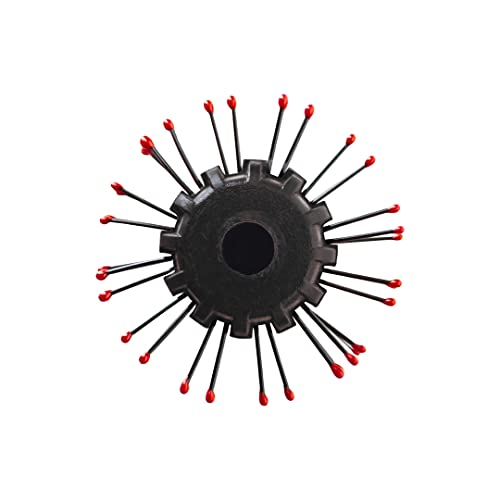 Cricket Static Free RPM 12 Row Round Hair Brush - Curling, Blow Drying, Detangling and Styling Wet or Dry, Suitable for All Hair Types