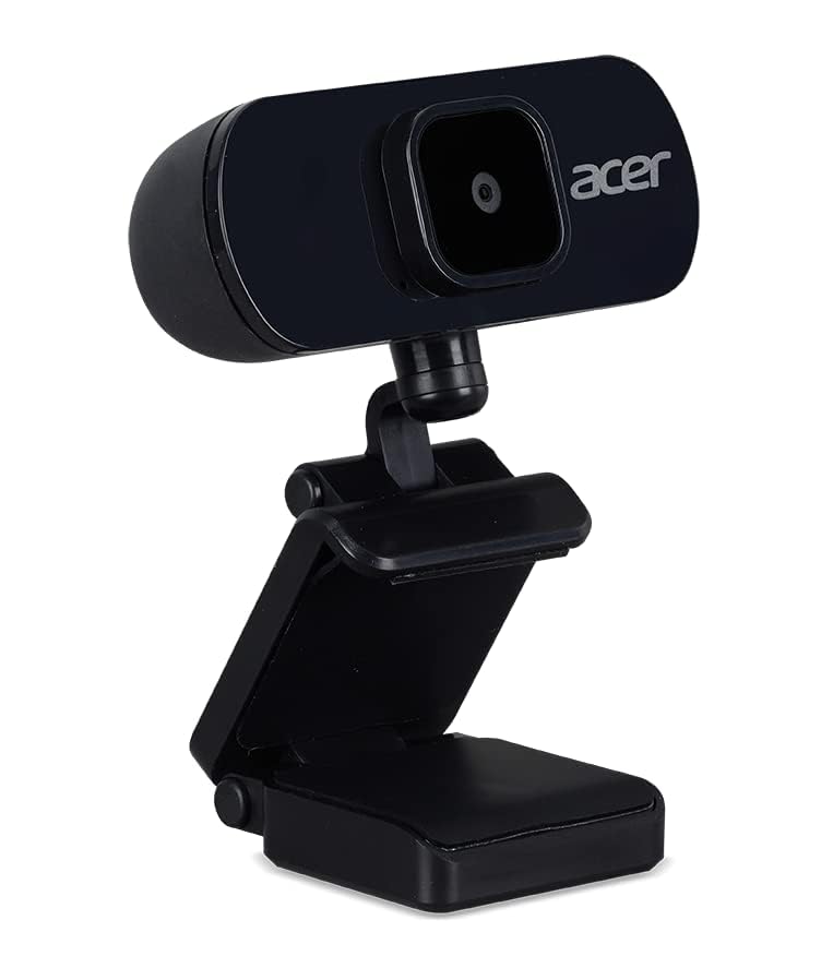 Acer Full HD USB Streaming 2MP Webcam | 1080P HD | 360° Rotation | Digital Microphone | Plug & Play for Desktop or Laptop PC | Stream for Zoom, Skype, Facetime, YouTube (Pack of 20)