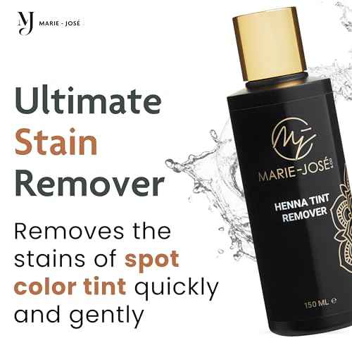 Henna Tint Remover - Gentle & Versatile Hair Dye Stain Remover - Marie-Jos? (5 fl.oz)
