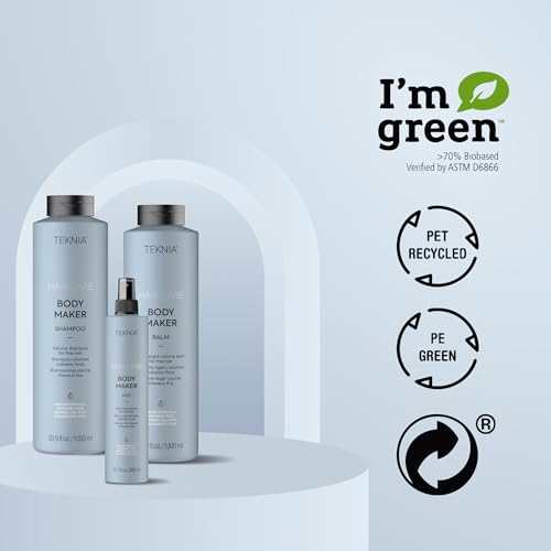LAKM? Teknia Body Maker Shampoo, Volume Shampoo for Fine Hair, Hair Volumizing Products