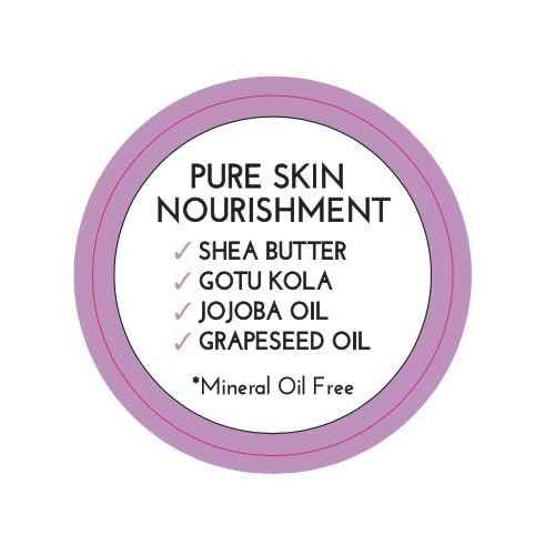 Body Boost Lavender Vanilla Stretch Mark Butter 8 oz.- Helps Treat Stretch Marks and Scars- Pregnancy and Nursing Safe- with Shea Butter