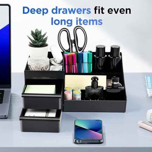 EXIN DECHEN Countertop Cologne Stand Shelves, Organizador de Perfumes, Estante para Perfumes, Dresser Organizer, Bedroom Essentials, Gifts for Men, Black