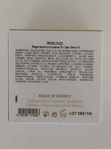 GERne'tic IMMUNO Restructuring face mask 2.1oz