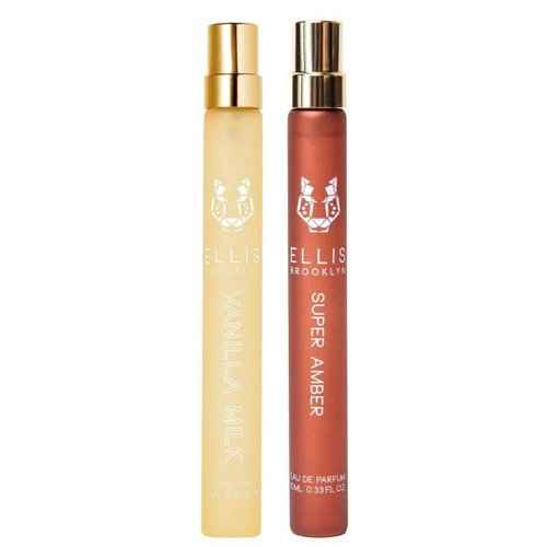 Ellis Brooklyn VANILLA MILK & SUPER AMBER Eau De Parfum for Women - Clean Perfume, Travel Size Perfume