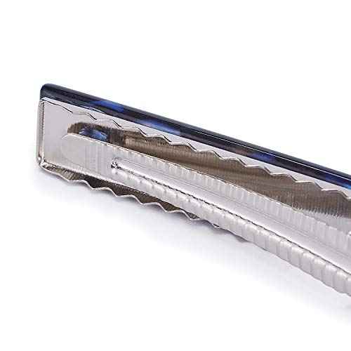 Acrylic Resin Hair Barrettes Alligator Hair Clips - 8pcs Duckbill Hair Clips Marble Pattern Hairpins Geometric Clips for Women Girls Hair Accessories Birthday Christmas Valentines Day Gifts