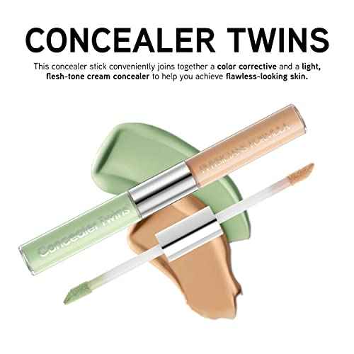 Physicians Formula Cream Dual-Ended Concealer Stick Yellow/Light, Neutralizing, Dark Circles, Scars, Blemishes, Eyes