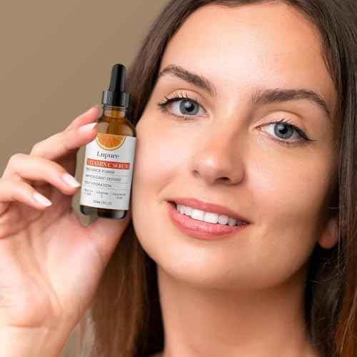 Professional Vitamin C Face Serum 20%, Anti Aging Facial Super Vit C Serum with Ascorbic Acid Hyaluronic Acid & Vitamin E for Dark Spots, Skin Care, Christmas Gift & Stocking | 1 Fl. Oz