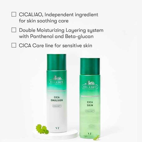 VT COSMETICS Cica Emulsion 200ml, Moisturizing, Calming, Balancing, Soothing, Hydrating, korean skin care