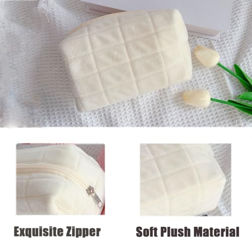 Makeup Cosmetic Bag Small Checkered Pouch Make Up Purse Bag Y2k Accessories