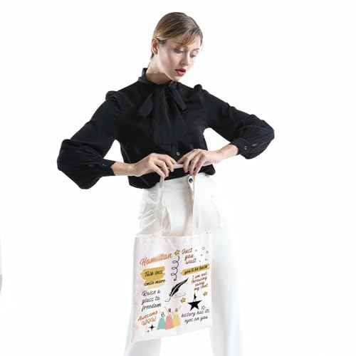 MNIGIU Musical Merch Theatre Gift Musical Tote Bag Musical Fan Gift