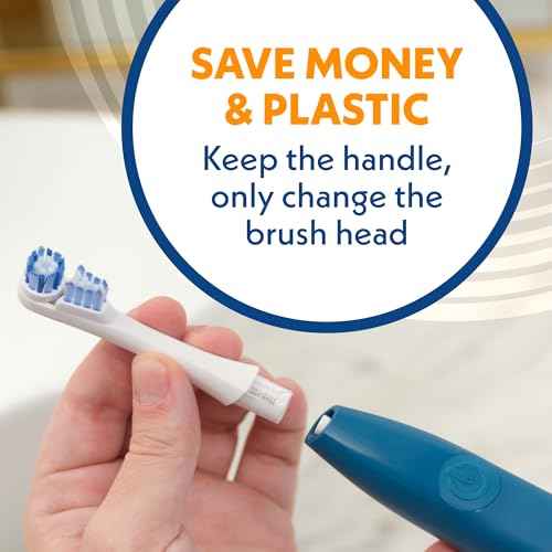 Spinbrush New PRO Clean Replacement Heads, Electric Toothbrush Refills, Soft Bristles, 2 Count