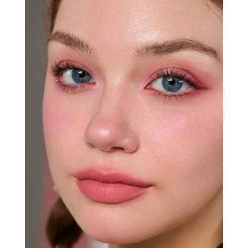 Flower Knows Strawberry Cupid Makeup Palette,Eyeshadow,Blush,Highlighting & Contour All-in-One Face Makeup Palette with 4 Matte+3 Shimmer Pink Shades(S02 Cupid's Mischief,0.49 Oz)