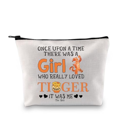 GJTIM Tiger Cartoon Character Gift There Was Who Really Loved Tiger Bag for Fans (Loved Tiger CB)