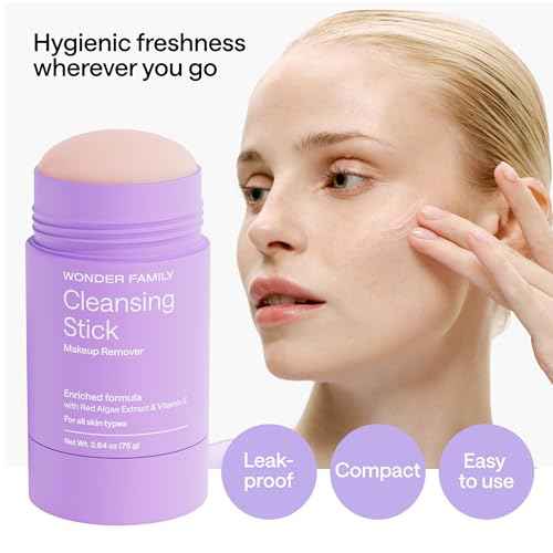 Makeup Remover Cleansing Balm ? Travel Size Face Wash & Make Up Eraser for Sensitive Skin & Eyes ? Oil Free Facial Cleanser ? Waterproof Mascara Remover, Alternative to Wipes & Liquid, Micellar Water