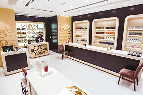 CAMELIA GARDEN 40mL Unisex Perfume for Men and Women, a Deep, Mysterious and Intense Fragrance. Fresh Fruits, Subtle Florals, Deep Wood, Leather and Oud by Al Maghribi Perfumes Dubai