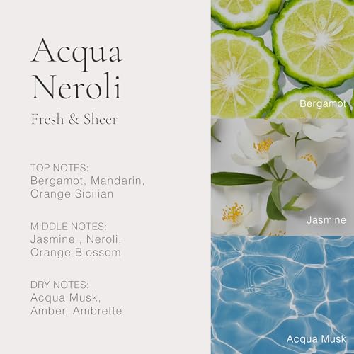 CLEAN RESERVE Acqua Neroli Eau de Parfum | Eco-Conscious & Sustainable Spray Fragrance | Vegan, Phthalate-Free, & Paraben-Free
