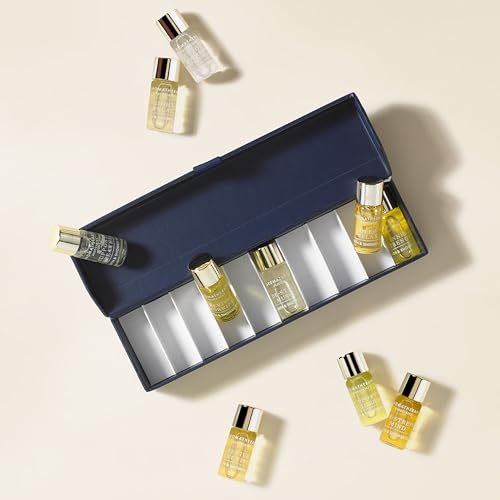Aromatherapy Associates Essential Oil Blends ? Luxury Shower and Body Oils for Dry Skin, Daily Aromatherapy Care for Men & Women, 10-Pack (0.10 fl oz Each) in Decorative Gift Box