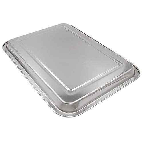 Tattoo Stainless Steel Tray - Combofix 4 Pack Stainless Steel Tattoo Trays 13.5'' X 10'' Tattoo Tray Piercing Instrument Tray Flat for Tattoo Kits Tattoo Supplies