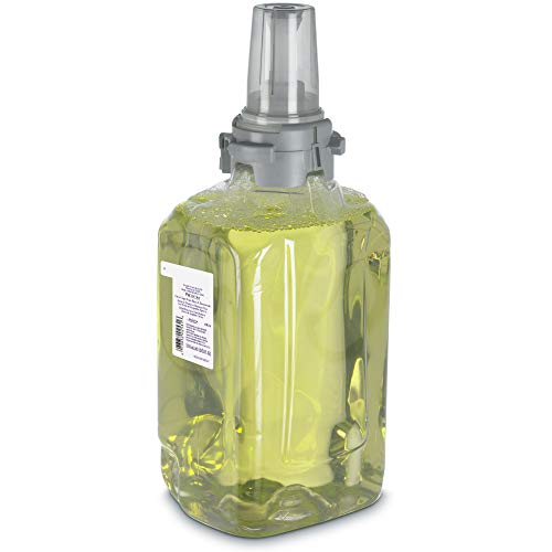 GOJO PROVON Citrus Ginger Foam Hand & Showerwash, EcoLogo Certified, 1250 mL Hand and Shower Soap Refill for PROVON ADX-12 Push-Style Dispenser (Pack of 3) - 8824-03